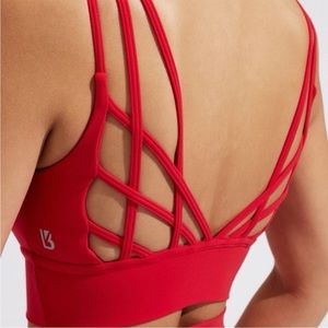 Buffbunny Monarch Sports Bra - Salsa Red (small)